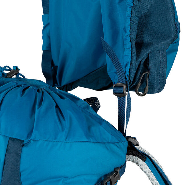 Osprey Atmos AG LT 65 Backpack, Night Shift/Scoria Blue