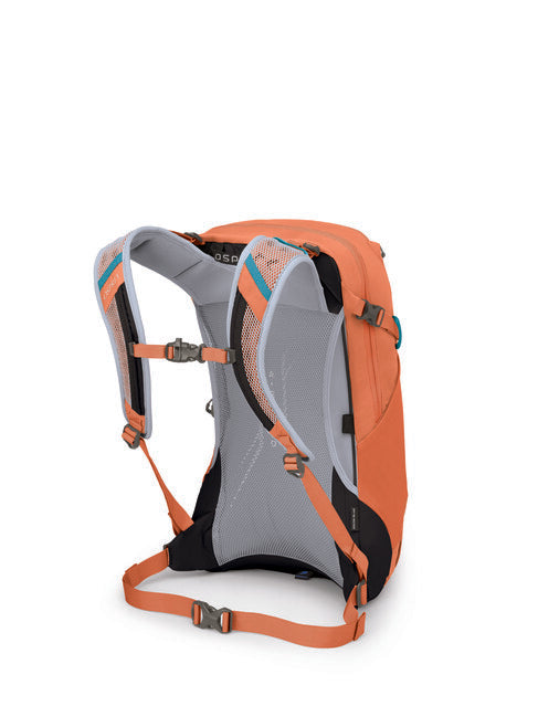 Osprey Hikelite 18 Hiking Backpack, Koi Orange/Blue Venture