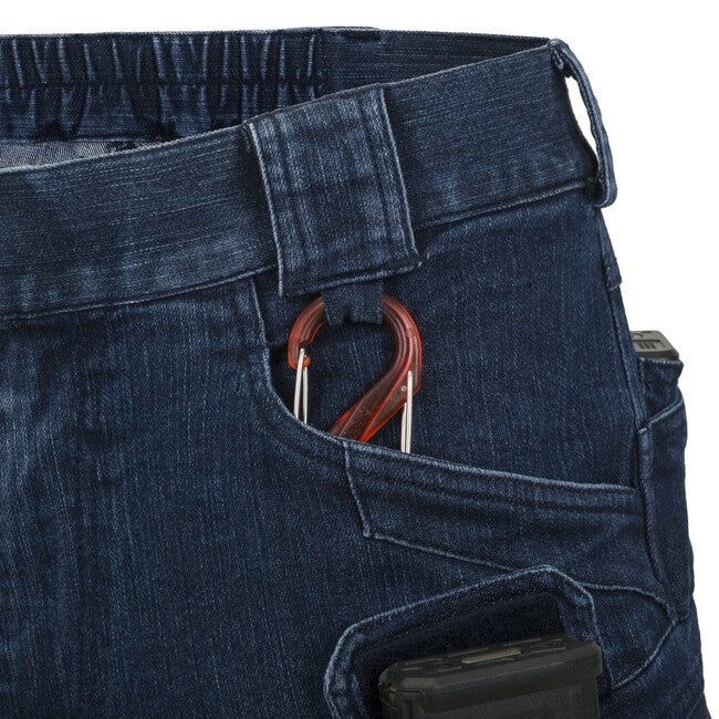 Helikon-Tex UTS Shorts 8.5" Tactical, Navy Blue Denim Stretch