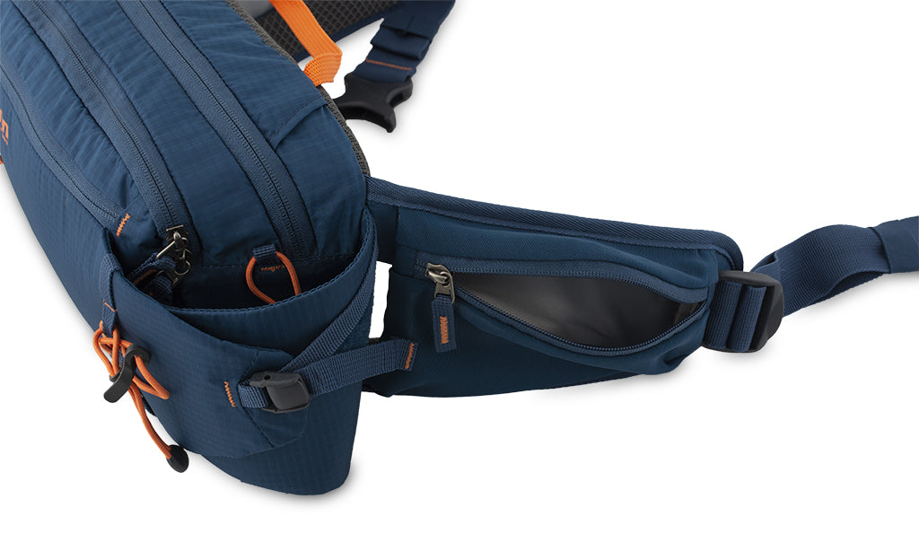Pinguin Drift 5 Ζώνη Μέσης Nylon, 5 L, μαύρο