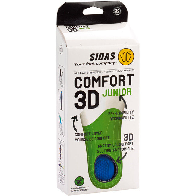 Sidas Comfort 3D Junior Insoles with Support