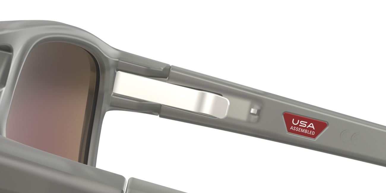 Oakley LATCH BETA Sunglasses, Matte Grey Ink Frame, Prizm Sapphire Iridium Polarized, 54