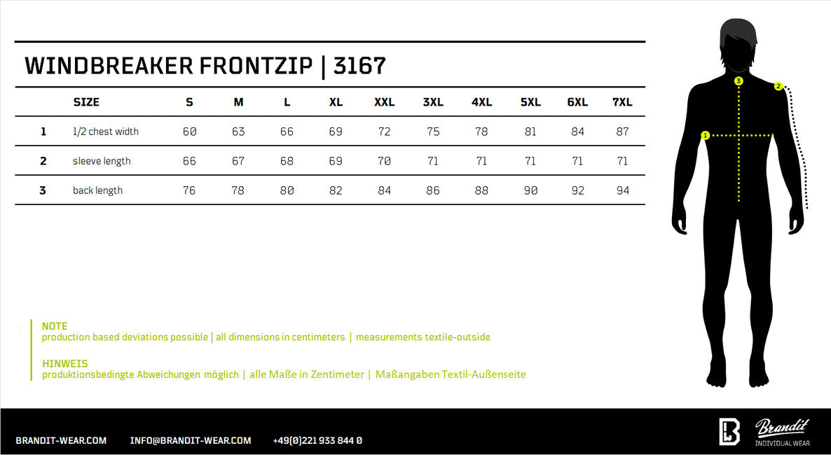 Brandit Frontzip Windbreaker jacke, schwedisch camo