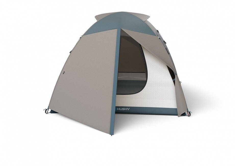 Husky Boyard 4 Classic Familienzelt für 4 Personen, light grey