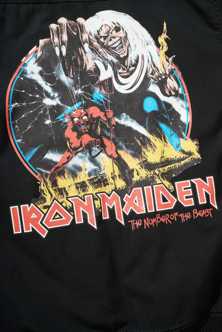 Brandit Iron Maiden Bronx Jacket, Black