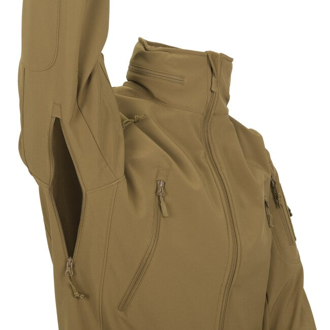 Helikon-Tex GUNFIGHTER Jacket, Shark Skin, Mud Brown