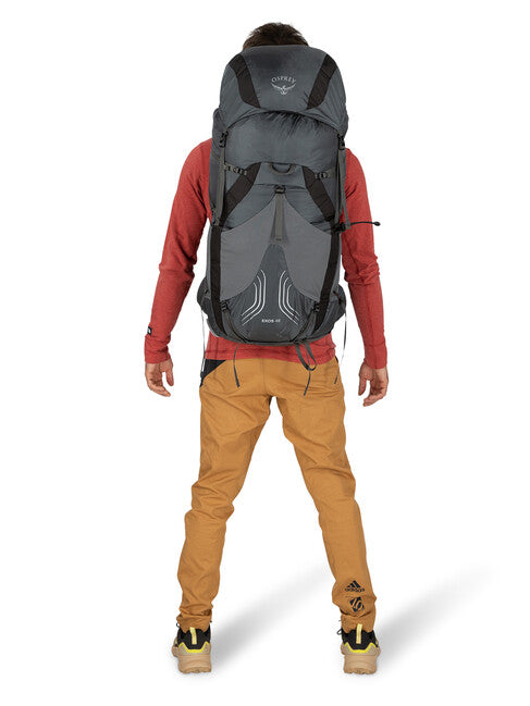 OSPREY EXOS 48 σακίδιο πλάτης περιπέτειας, tungsten grey