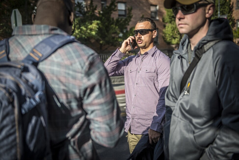 Helikon-Tex Tactical Concealment Shirt, Phantom Grey Checkered