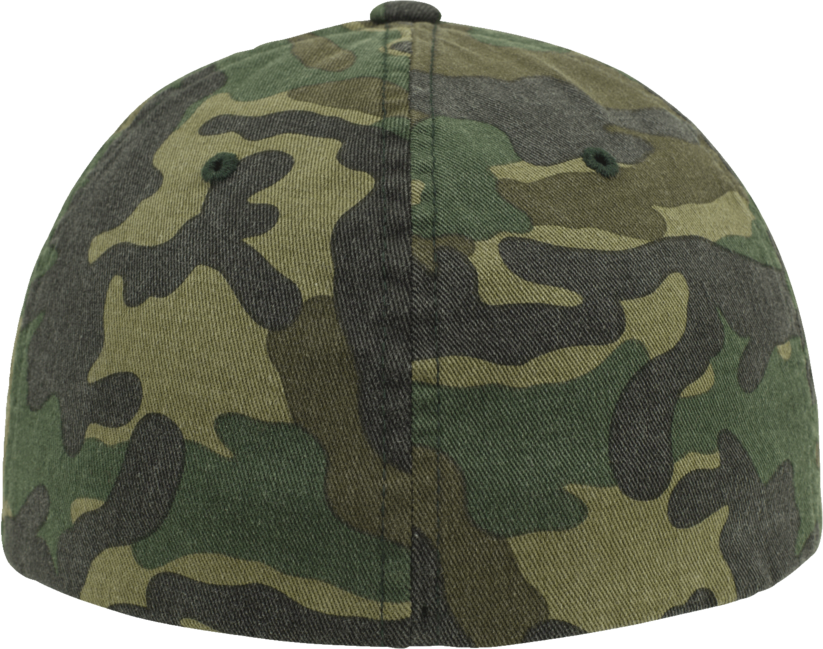 Brandit Flexfit Garment Camo Cap, Woodland
