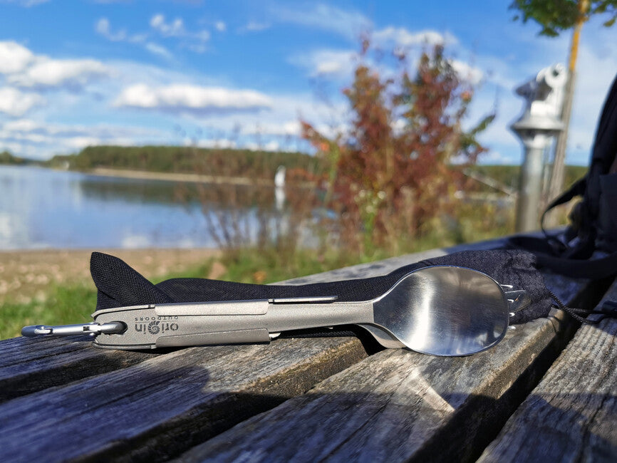 Origin Outdoors Σετ Μαχαιροπήρουνων Τιτανίου Γερμανικού Στρατού