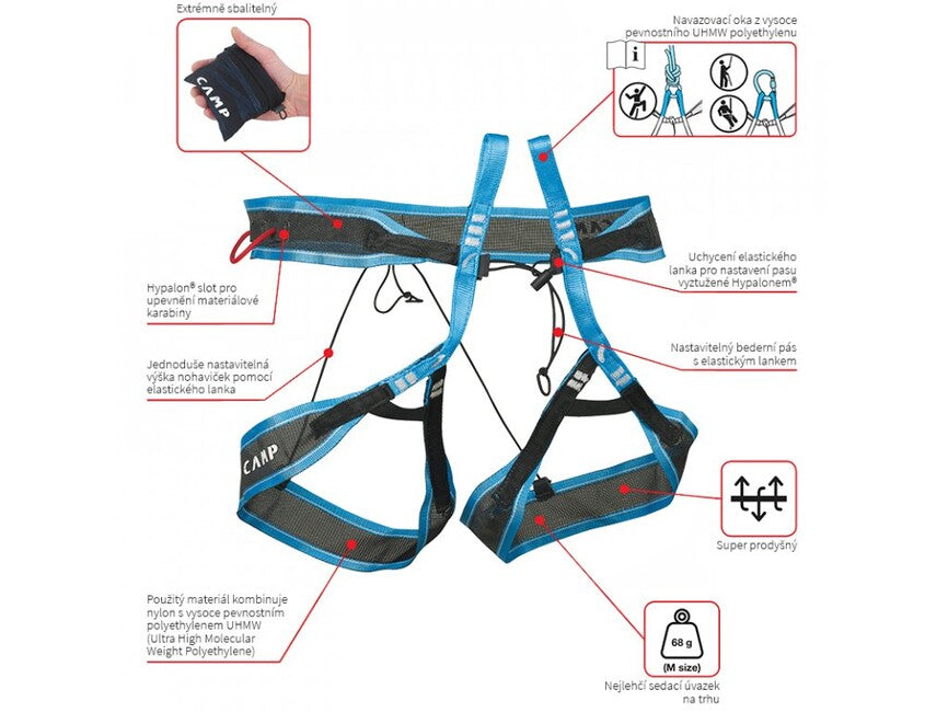 CAMP Alp Race Sit Pad