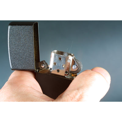 Zippo Fuel Lighter, Matte Black