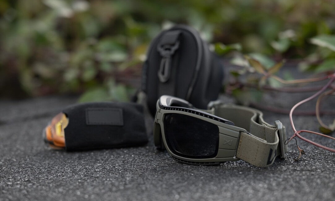 WILEY X Lynx Schwimmbrille Grau/Klar, OD green