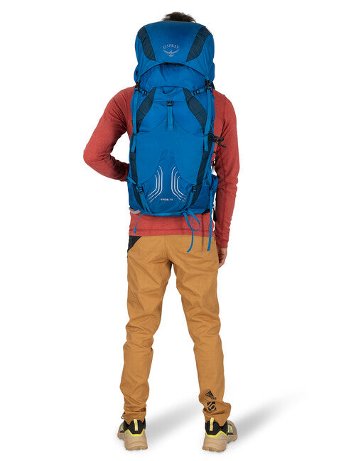 OSPREY EXOS 38 Σακίδιο πλάτης τουριστικό, μπλε κορδέλα