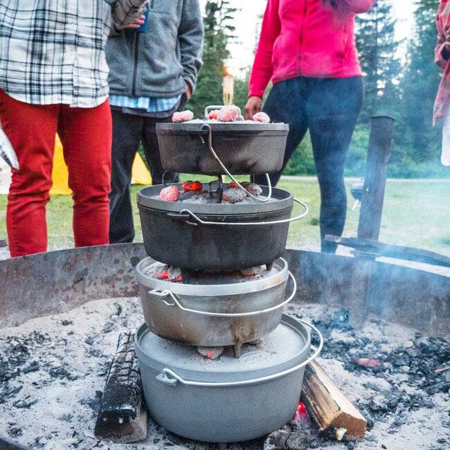 GSI Outdoors Guidecast Dutch Oven Cast Iron 6.6L