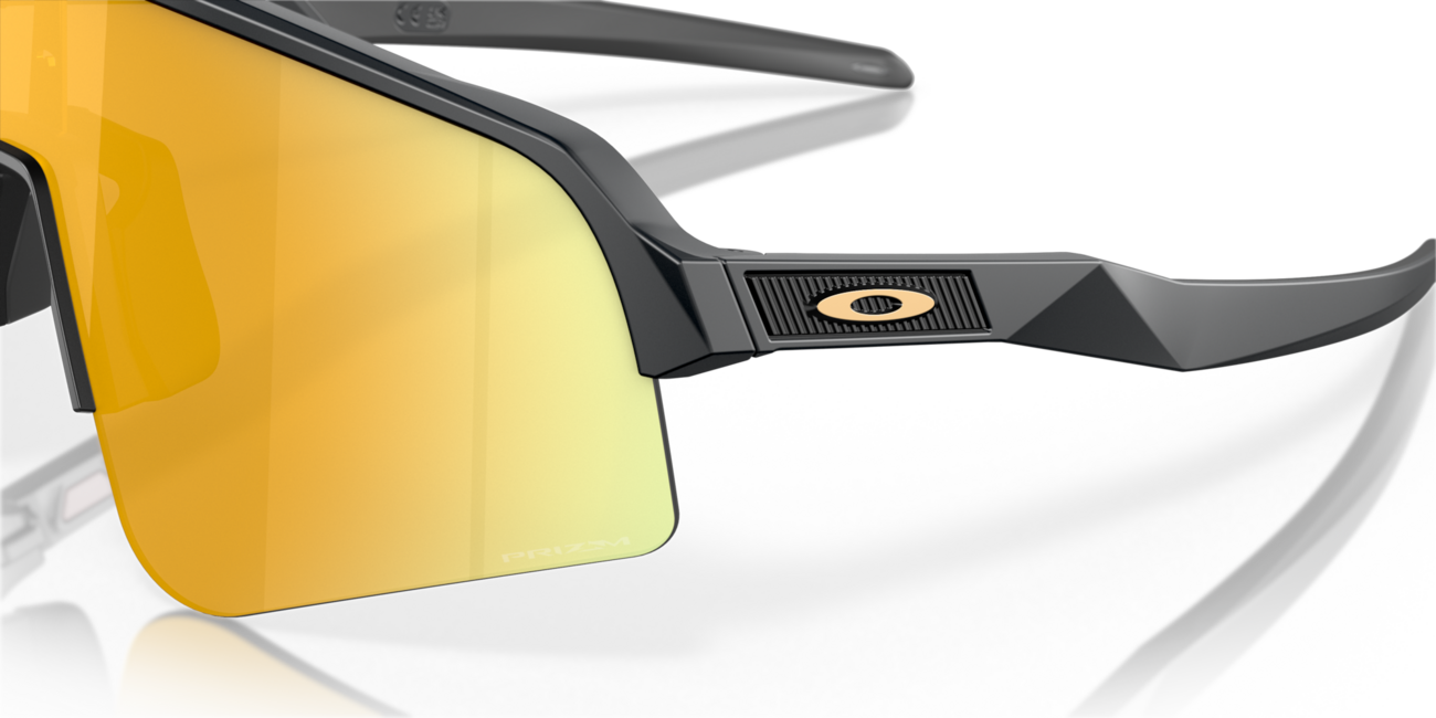 Oakley Sutro Lite Sweep Sunglasses, Matte Carbon Frame, Prizm 24K Lenses