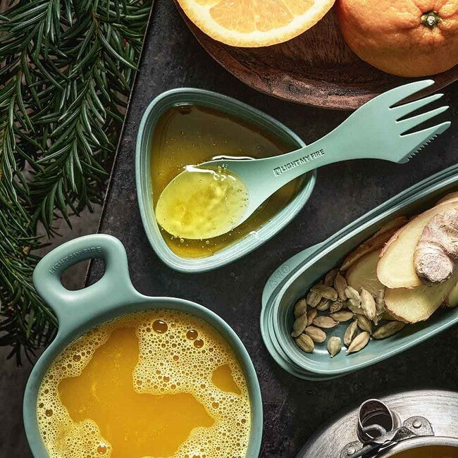 LIGHT MY FIRE Original Multifunctional Spoon, Green
