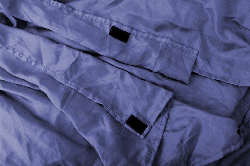 Origin Outdoors Silk Sleeping Bag Liner Rectangular Royal Blue