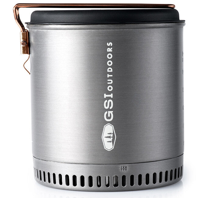 GSI Outdoors Halulite Dualist HS Cookware Set for 2, 1.8L