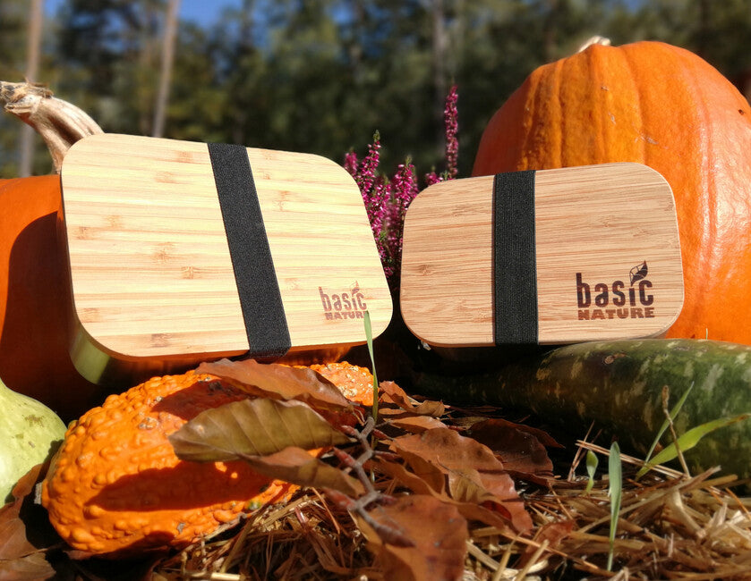 Origin Outdoors Κουτί Φαγητού Bamboo από Ανοξείδωτο Χάλυβα 1,2 l
