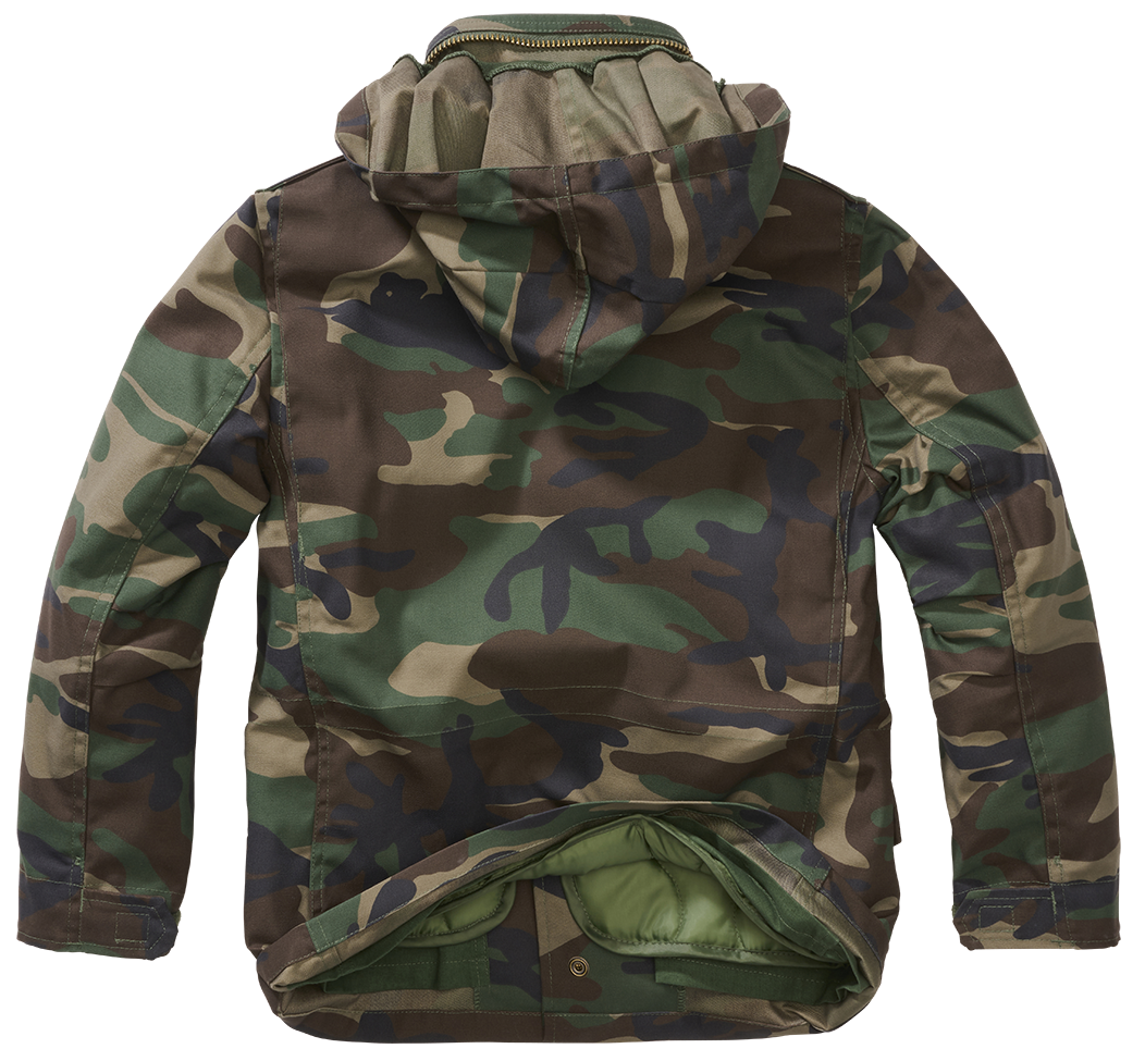 Brandit M65 Classic detská bunda, woodland