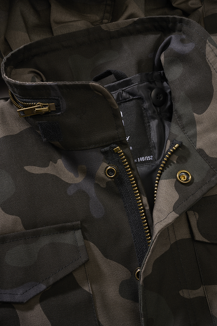 Brandit M65 Standard kinderjacke, darkcamo