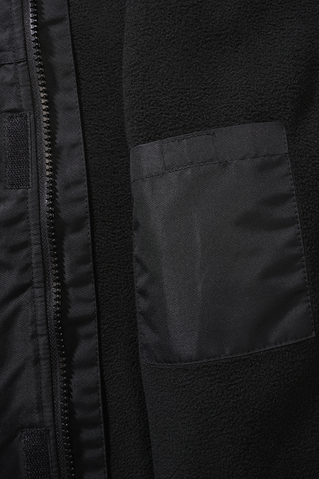Brandit Windbreaker Frontzip detská bunda, čierna