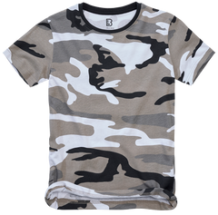 Brandit Kinder T-Shirt mit kurzen Ärmeln, Urban