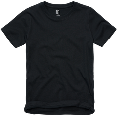 Brandit Kinder-T-Shirt mit kurzen Ärmeln, schwarz