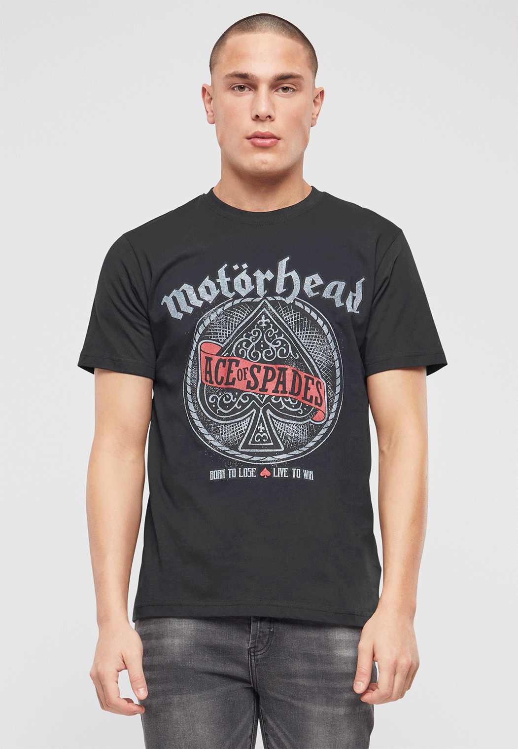 Brandit Motörhead Ace of Spade tričko, čierna