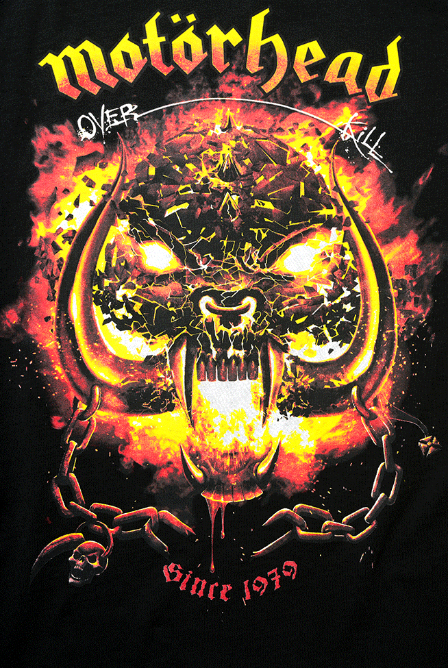 Brandit Motörhead tielko Overkill, čierna