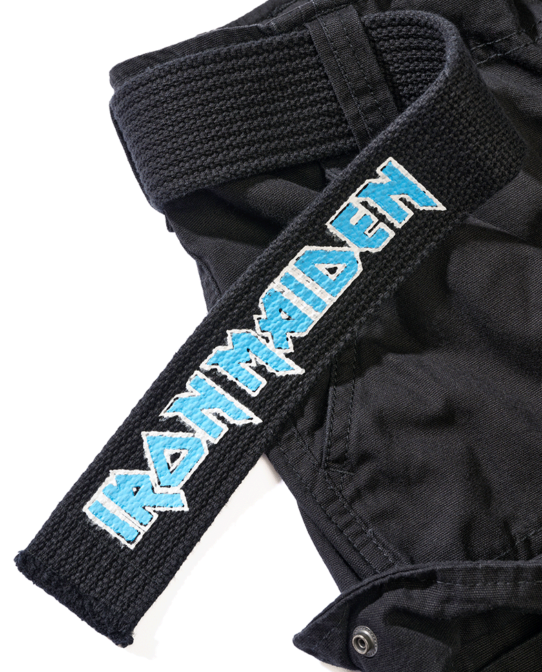 Brandit Iron Maiden Savage kraťasy Fear of the Dark, čierna