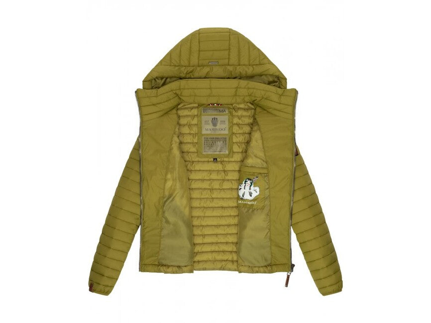 Marikoo LOWENBABY damen-übergangsjacke, moss green
