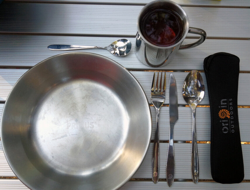 Origin Outdoors Dinner Biwak Cutlery Set