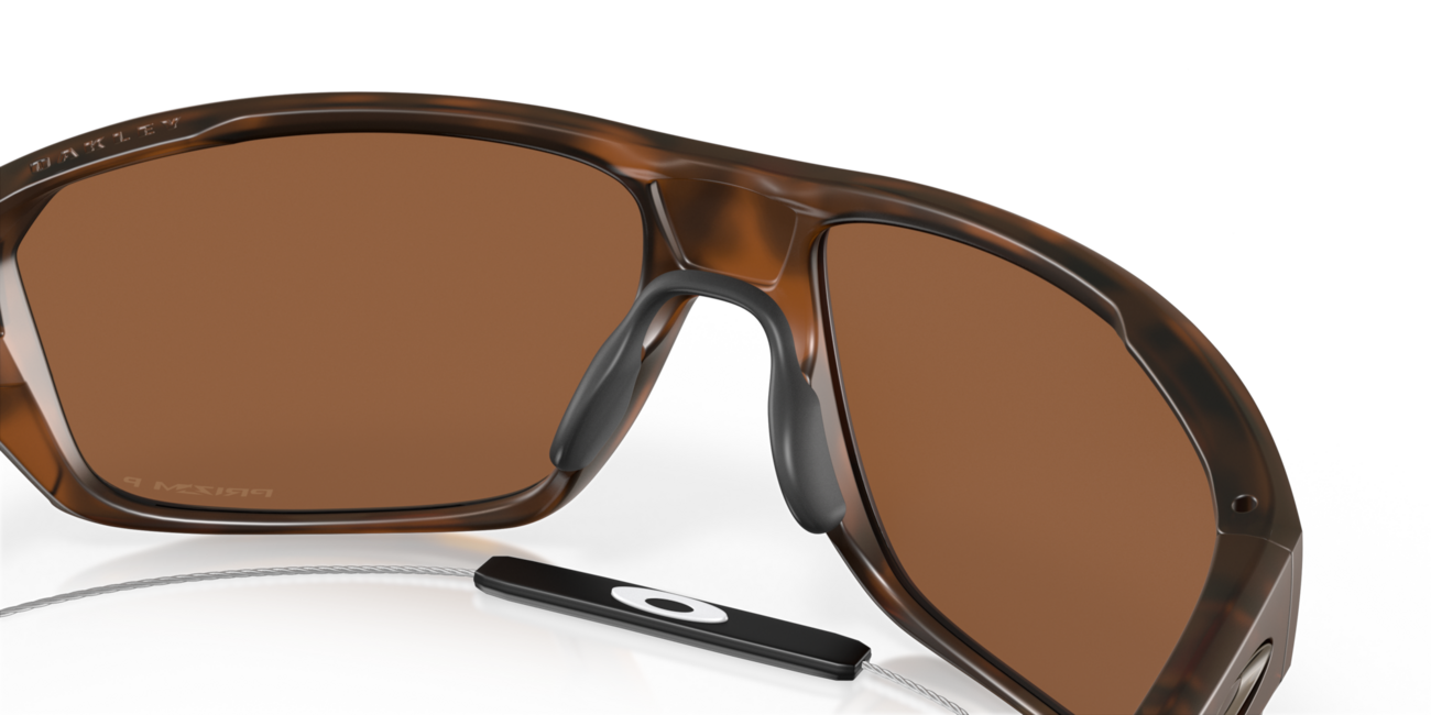 Oakley SPLIT SHOT Sunglasses 64, Matte Brown Tortoise Frame, Prizm Tungsten Polarized Lenses
