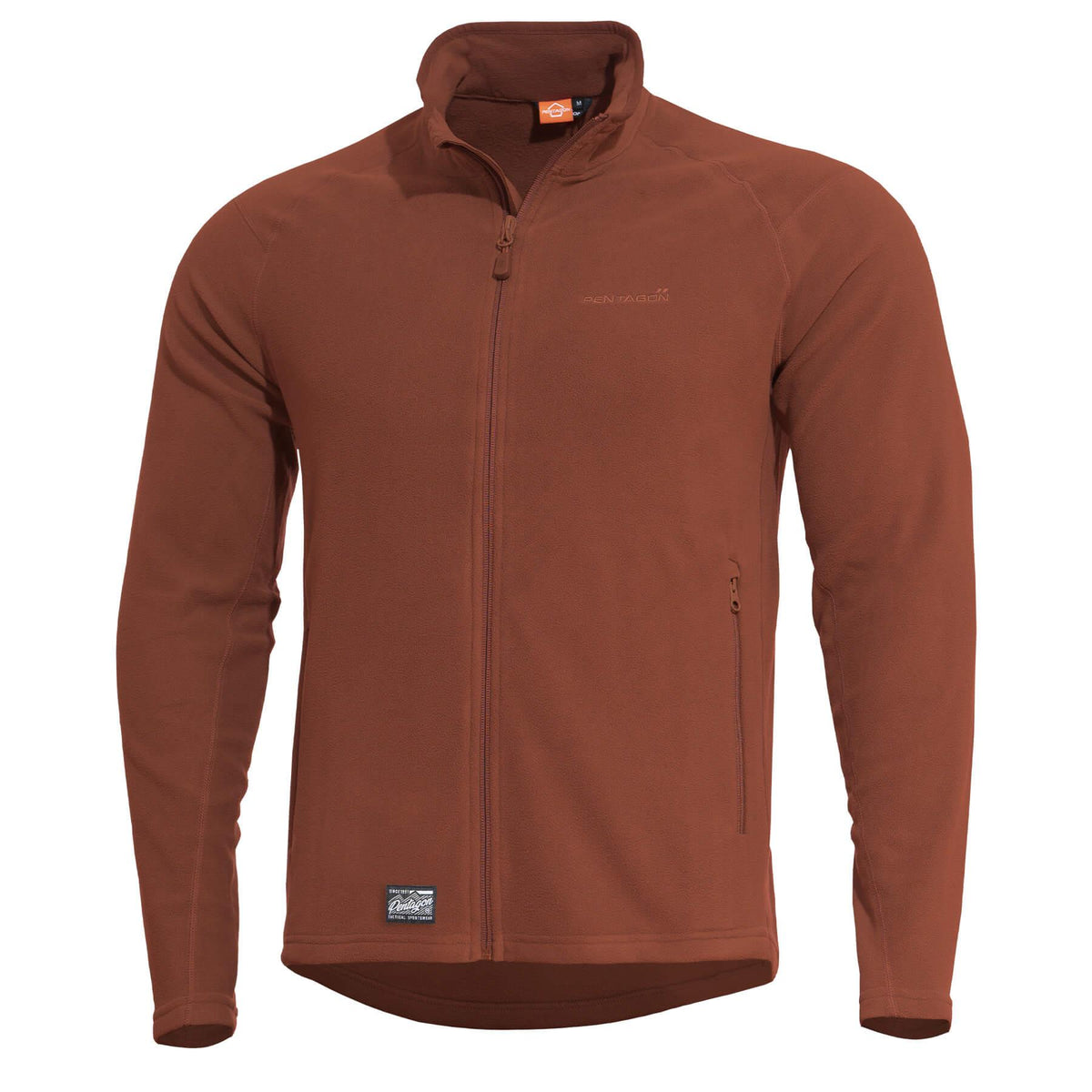 Pentagon Arkos Herren-Fleecejacke, maroon red