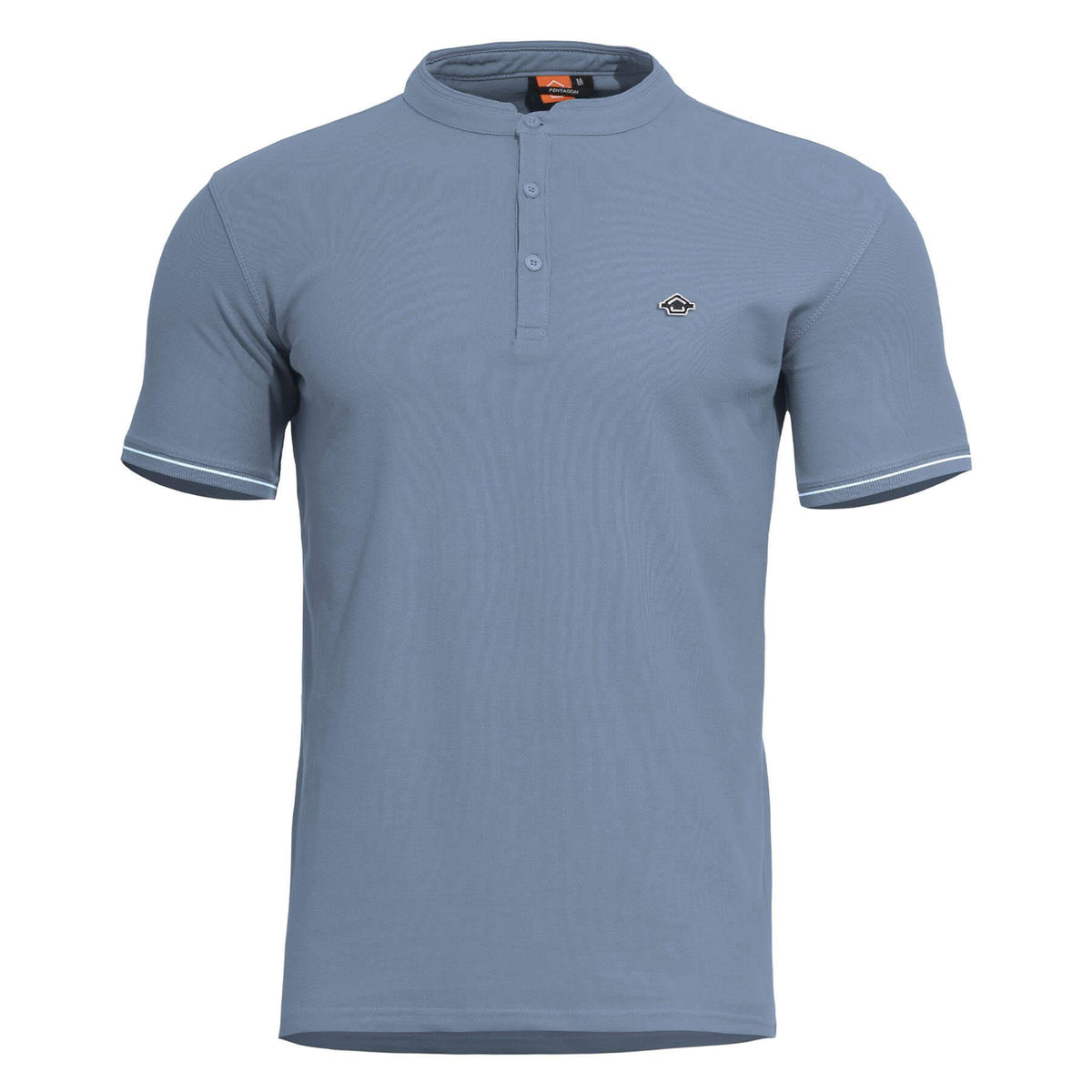 Pentagon Levantes Henley majica Stripes, modra
