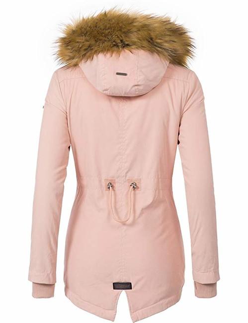 Marikoo Akira damen-Winterjacke mit Kapuze, rosa