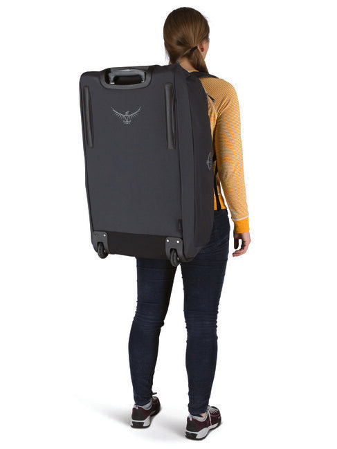 OSPREY Daylite Whld Duffel 85 Reisetasche auf Rollen, schwarz