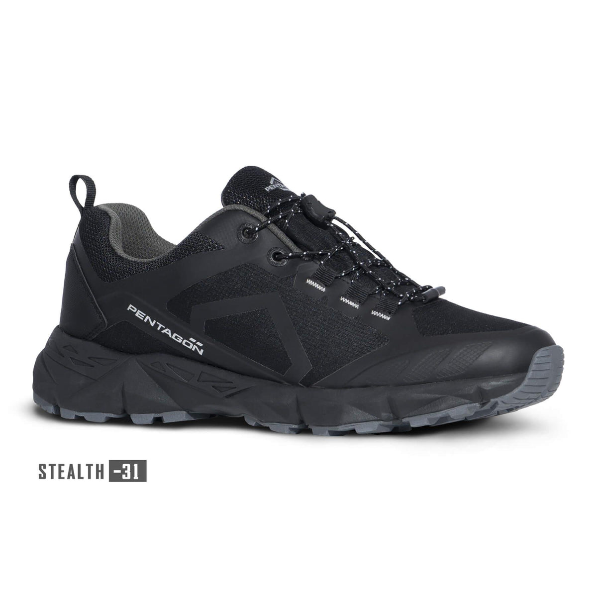 Pentagon Trekking Sneaker Kion 4" Stealth, schwarz