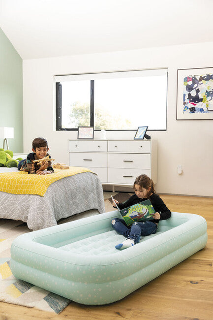 InTex Kidz Travel Bed Set kinder aufblasbares Bett mit Pumpe