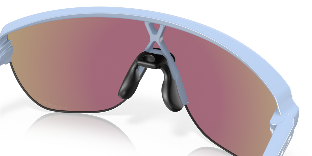 Oakley CORRIDOR Sunglasses 42, Matte Stonewash Frame, Prizm Sapphire Lenses
