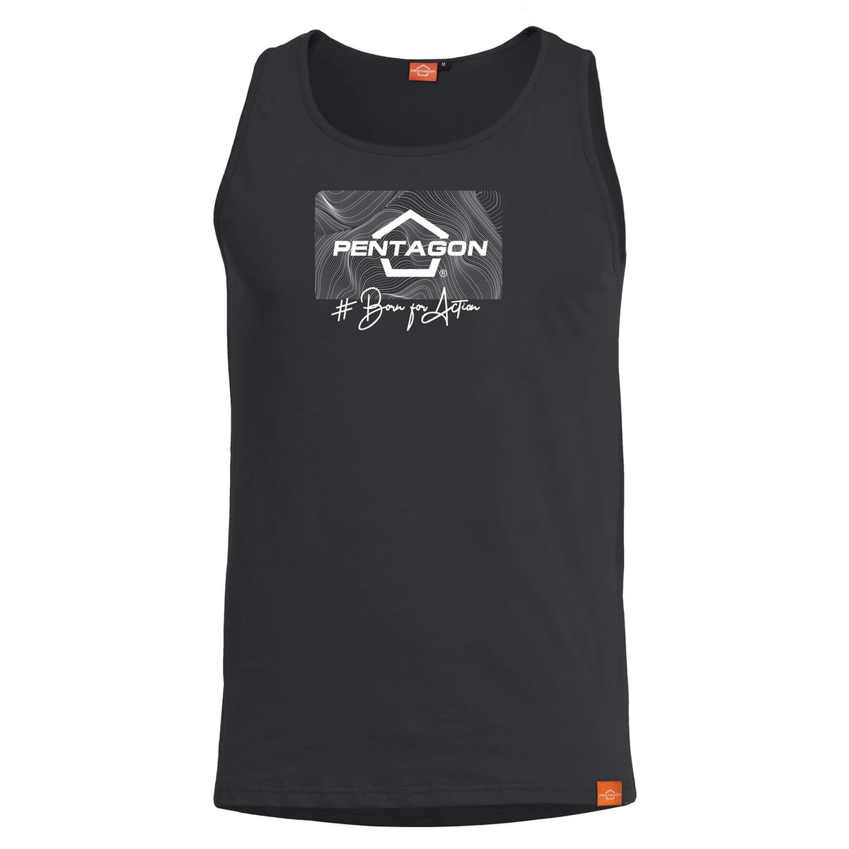 Pentagon Astir Contour Herren-Tanktop, schwarz