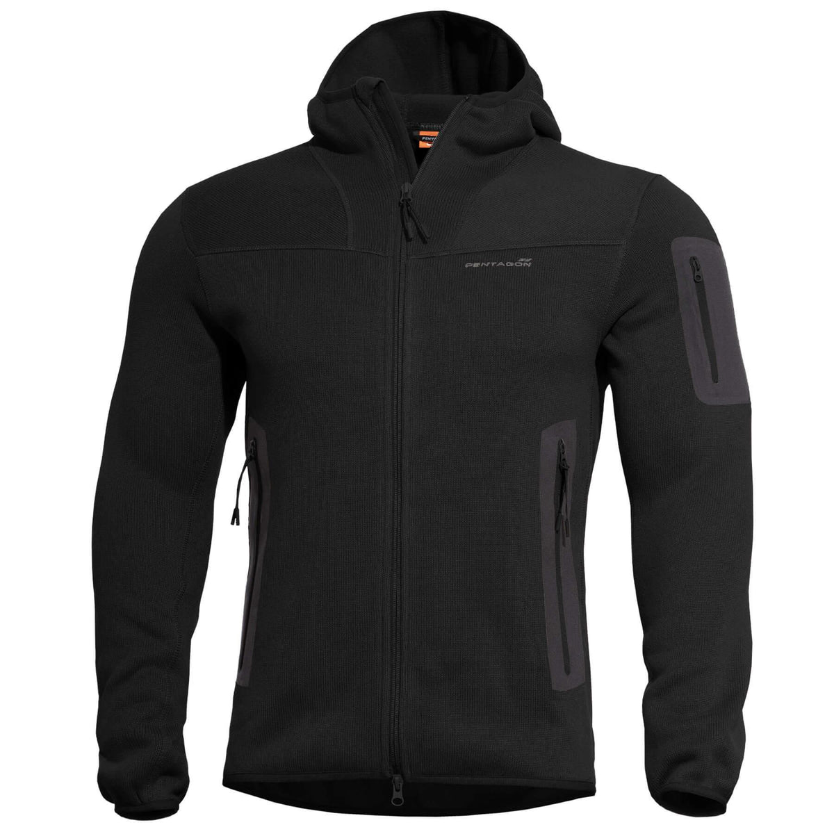 Pentagon Falcon Pro Sweater Kapuzenpullover, schwarz