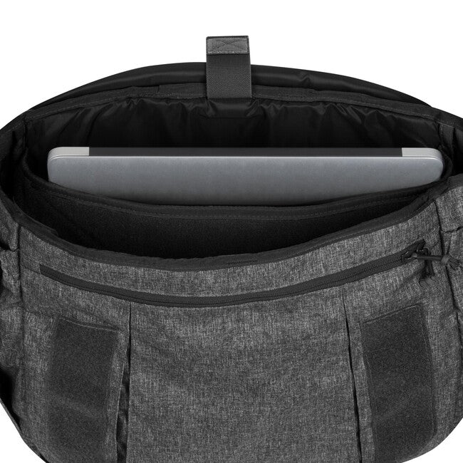 Helikon-Tex Urban Shoulder Bag Medium, Nylon, Melange Black-Grey