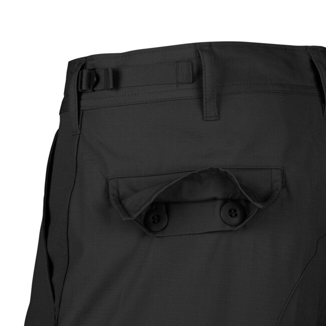 Helikon-Tex Kurze BDU-Hose - PolyCotton Ripstop, schwarz