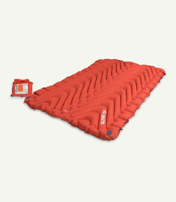 Klymit Insulated Double V Sleeping Pad, Orange