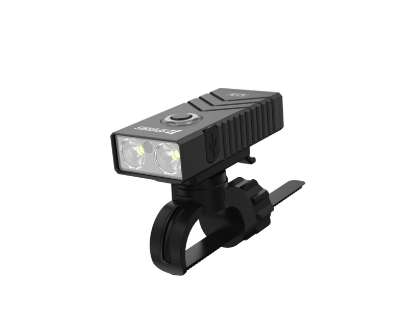 Speras Multifunctional EDC Flashlight U3, Black