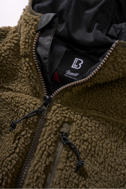 Brandit Teddy damen-Fleecejacke, oliv