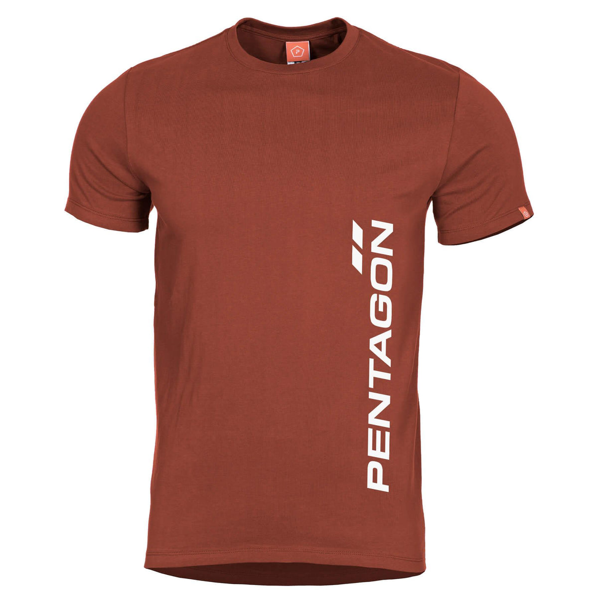 Pentagon Ageron Vertical majica, vinsko rdeča